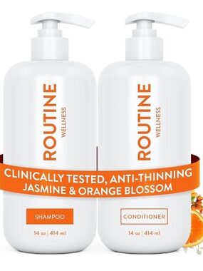 Routine Wellness Jasmine & Orange Blossom Shampoo & Conditioner